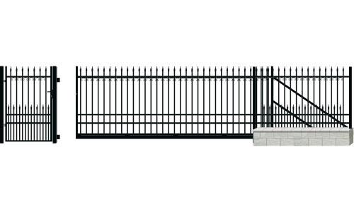 Ogrodzenie York 2 - wariant 1