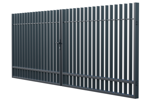 Brama dwuskrzydłowa 4m - ogrodzenie Lotos