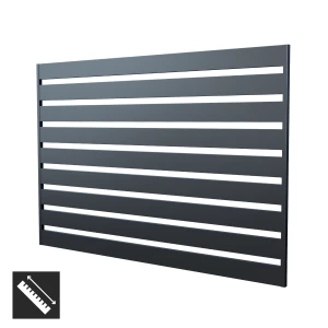 Przęsło na wymiar, ogrodzenie Szafir XL