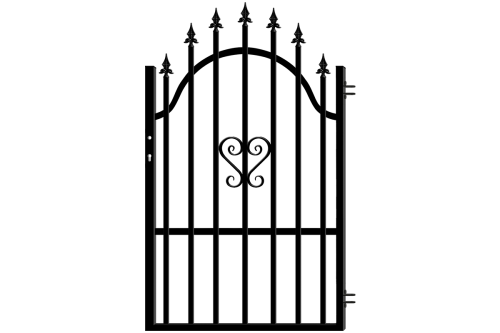 Furtka prawa - ogrodzenie Tina 3