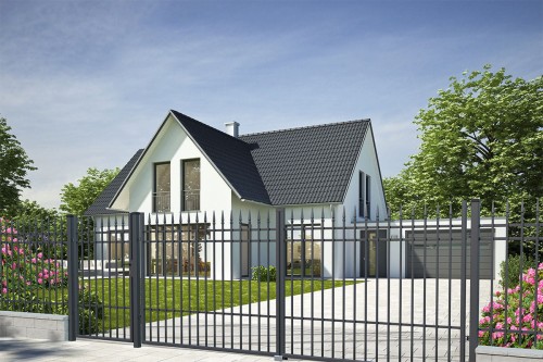 Ogrodzenie Portland - wizualizacja