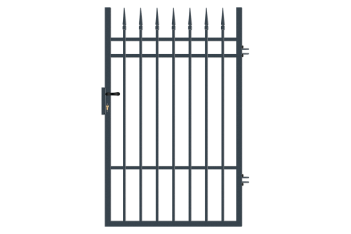 Furtka prawa, ogrodzenie Portland