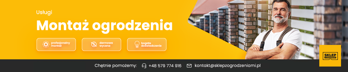Montaż ogrodzeń
